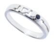 Кольцо, серебро 925, сапфир DC 002 02 21-03536 2010 г инфо 7673w.